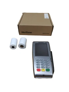 Verifone VX680 3G grau & schwarz 3,5" Display EMV kabelloses Kreditkarten-Terminal - Bild 1 von 8