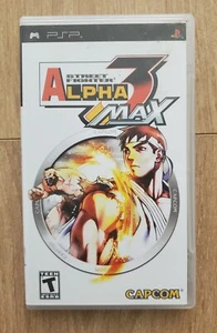 Sony PSP Street Fighter Alpha 3 MAX Capcom (2006) CIB Complete Tested Working - Picture 1 of 3