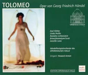 Handel Tolomeo HOWARD ARMAN Original Edition Opernhaus Halle 3CD Box New Sealed - Foto 1 di 2