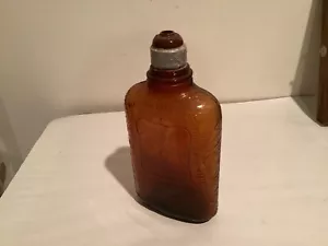Proibizionismo Frankfort Distilleria Bottiglia di Whisky Ambra, Ragnatela Non Ricaricabile - Foto 1 di 5