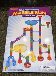 Clear-View Marble Run 61-Piece Set g08 - Picture 1 of 3