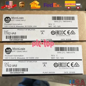 new~ Allen Bradley 1762-IA8 MicroLogix 1762-IA8 8-Point 120V AC Input Module - Picture 1 of 6