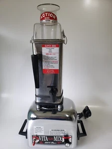 Vintage Chrom Vita-Mix Mixer 3600 Plus Entsafter Mixer Modell 479043 - Bild 1 von 12