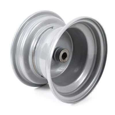 Genuine OEM Husqvarna Front Rim Assembly (Silver) 8X5 for Lawn Mower, 532148736 - Image 1 of 4