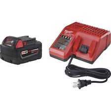 Milwaukee M18 Redlithium XC5.0 18V Starter Kit - (48-59-1850)
