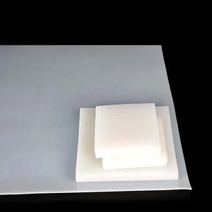 Soft Silicone Rubber Sheet Clear Translucent High Temp Mat Plate Various Size - Picture 1 of 6