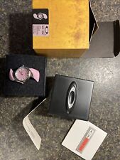 Oakley Crush 2.5 Watch Polished Stainless Steel Mother Pearl Powder Pink 10-133