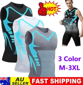 Ionic Shaping Vest Tourmaline Posture Corrector Vest For Men build Perfect Body - Picture 1 of 15