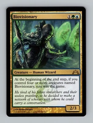 Biovisionary - Gatecrash - Light Play - Rare  - Magic The Gathering MTG - Image 1 of 2