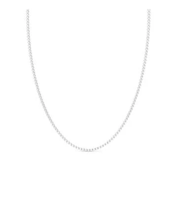 Collana Girocollo uomo Zancan argento 925 a maglie quadrate ESC088 - Immagine 1 di 3