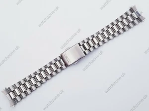 NEW 20MM STAINLESS STEEL GENTS WATCH STRAP / BAND CURVED ENDS FOR CITIZEN (CZ-1) - Picture 1 of 7