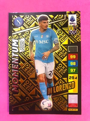 PANINI ADRENALYN XL CALCIATORI 2023-2024 DI LORENZO MOMENTUM PLUS NAPOLI (CA) - Immagine 1 di 2