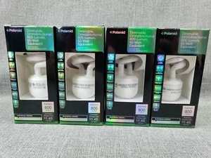 POLAROID LIGHTING | 800 LUMEN | 3000K A19 LIGHT BULB | SOFT WHITE | 4-PK - Picture 1 of 9