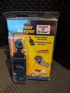 Gear Keeper Black RT4-4112 28" Retractable CB Radio Microphone Hanger USA - Zdjęcie 1 z 1