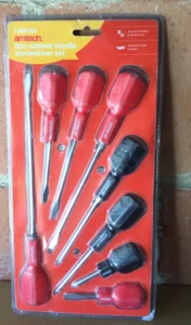 Neu 8-teiliges Cabinet Style Schraubendreher Set Schlitz Kreuzschlitz Schreinerei - Bild 1 von 2