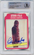 Peter Mayhew Star Wars Trading Card Item#12304780