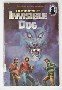 The Three Investigators: Invisible Dog, #23 PB Hitchcock First Ed/1st Print - Imagen 1 de 2