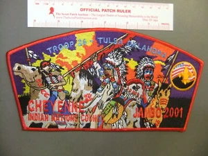 Boy Scout Indian Nations Council 2001 Jamboree JCP RED 0357DD - Imagen 1 de 1