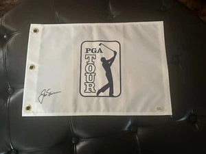 JACK NICKLAUS Signed PGA TOUR flag PSA/DNA COA 18 Major Wins! HOF Rare STITCHED - Picture 1 of 6