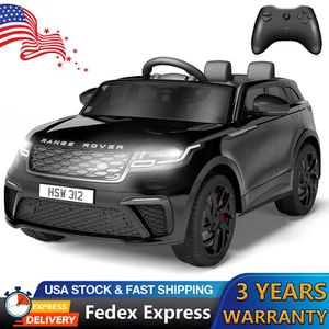 12V Electric Car for Kids Licensed Land Rover Ride on Car Toy with Remote Gift - Picture 1 of 19