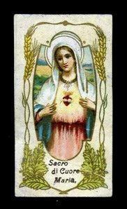 " Sacro di Cuore Maria "  PRIMO 900 - Picture 1 of 2