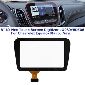 Digitalizador de pantalla táctil para radio navegación Chevrolet Malibu Equinox LQ080Y5DZ06 CHEVY - Imagen 1 de 7
