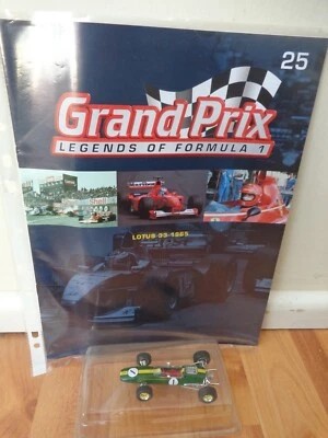 Rba Grand Prix Legends Of Formel 1 1/43 Lotus Typ 33 Jim Clark 1965 F1 Auto - Bild 1 von 2