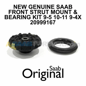 NUEVO SAAB Kit de montaje y cojinetes delanteros 9-5 9-4x 2010-2011 ORIGINAL FABRICANTE DE EQUIPOS ORIGINALES 20999167 - Imagen 1 de 3