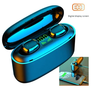 Trucker Bluetooth Headset Wireless with Microphone Cell Phone Headphone with Mic - Picture 1 of 14