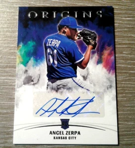 2022 Panini Chronicles Origins Signatures Rookie Auto Angel Zerpa #OS-AZ Royals - Picture 1 of 2