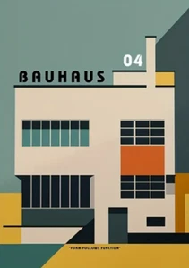 Bauhaus, 70x50cm, neu - Bild 1 von 1