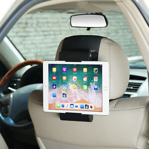 TFY Car Tablet Holder, Universal Headrest Mount for 4.5-12.9 inch Devices - iPad