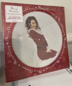 Mariah Carey - Merry Christmas LP Vinyl Record Picture Disc Sealed 2024 - Picture 1 of 4