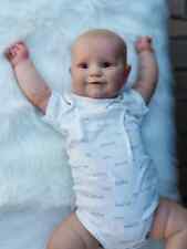 Lifelike Reborn Dolls Maddie Girl Full Body Vinyl Realistic Newborn Baby Doll