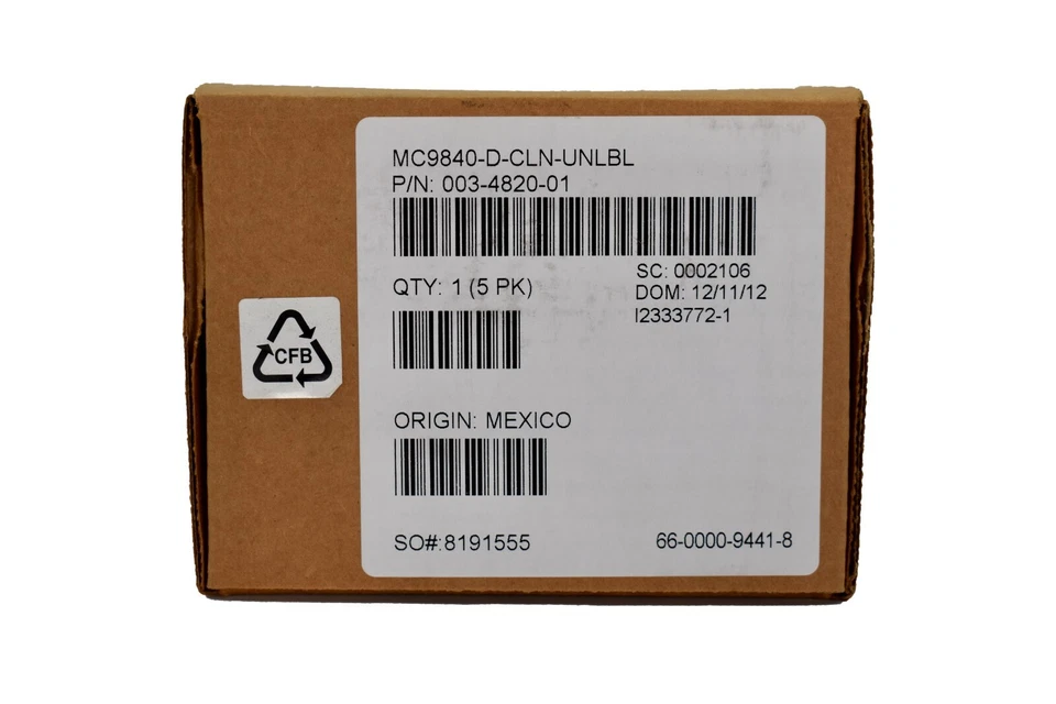 Sun StorageTek Cleaning Cartridge 5pk, 9840D, 003-4820-01 - Image 1 of 4