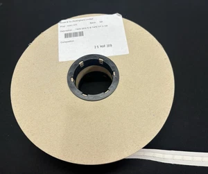 Roman Blind Tape / Twin Sew / Ivory / 20mm Wide / Woven Pockets / 100-Metre Roll - Picture 1 of 8