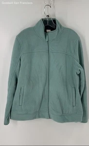 Merona Green Front Zip Long Sleeve Zipped Pockets Mid-Length Womens Jacket XXL - Picture 1 of 4