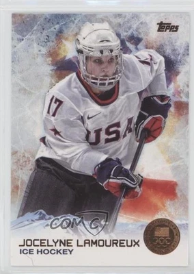 2014 Topps US Olympic & Paralympic Team and Hopefuls Bronze Jocelyne Lamoureux - Image 1 of 2