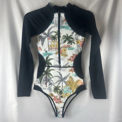 Nuevo con etiquetas Body Guante Mujer Chanel Cremallera Manga Larga Traje de Paleta Paradise XSMALL Foto 1 de 4