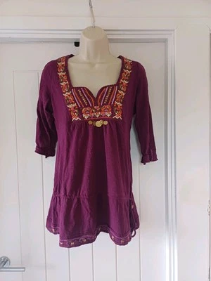 Lovely Women's Vintage Next 3/4 Sleeves Top, Size 10 - Image 1 of 4