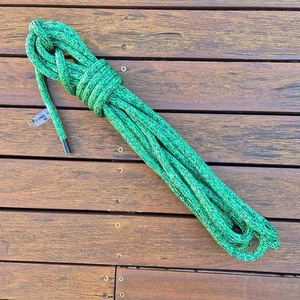 8.2m x 10mm Green/Black/White Dyneema Double Braid Yacht Halyard Sheet Boat Rope - Bild 1 von 1