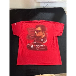 Budweiser NASCAR Dale Earnhardt Jr Number 8 Tee Red Men's Medium - Picture 1 of 6