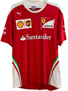 Puma Scuderia Ferrari Formula Uno Racing T-Shirt Herren (XL) 100% Baumwolle Neu ohne Etikett - Bild 1 von 22