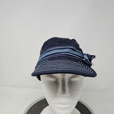 Gorra Azalea By Alioux Correa Trasera Mujer Azul Marino Rayas Arco Cadete Verano Foto 1 de 4