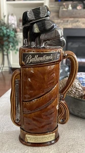 Ballantine's 1969 Golf Bag Scotch Whiskey Liquore Decanter Bottiglia vuota #185 - Foto 1 di 7