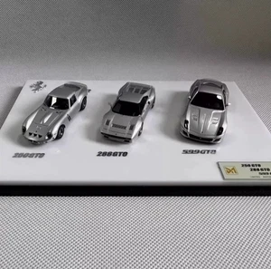 DMY 1:64 Resin Car Model Ferrari GTO Silver Trilogy 250GTO 288GTO 599GTO - Picture 1 of 4