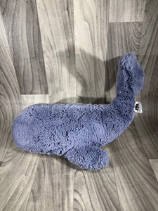 Peluche Jellycat grande balena Wilbur 17" peluche oceano creatura marina blu - Foto 1 di 5