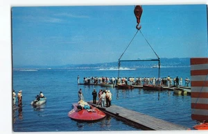 1950s Lake Washington Speedboat Racing Seattle Postcard WA Hydro? Sports WA -L2 - Picture 1 of 4