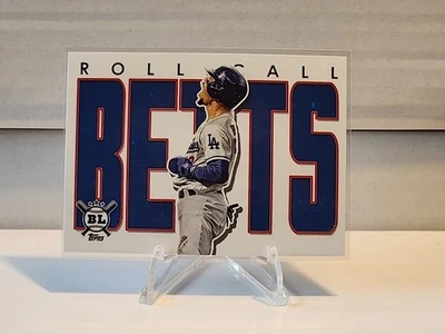 2020 Topps Big League - Roll Call Mookie Betts #RC-20 - Image 1 of 2