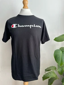 Champion Herren Classic Graphite Tee T-Shirt schwarz MEDIUM #0155 - Bild 1 von 5